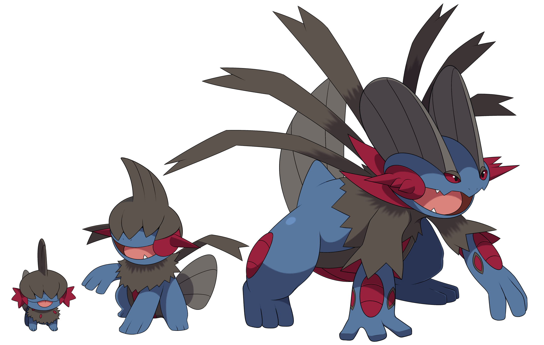 xiardoruzo: Mudkip/Deino Line fusion