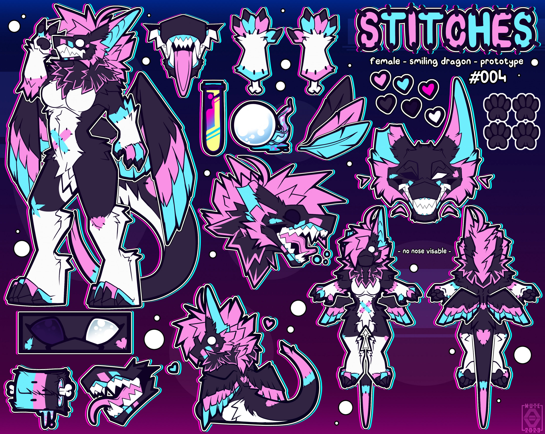 Stitches! by xoMUTEox &ndash; Fur Affinity [dot] net