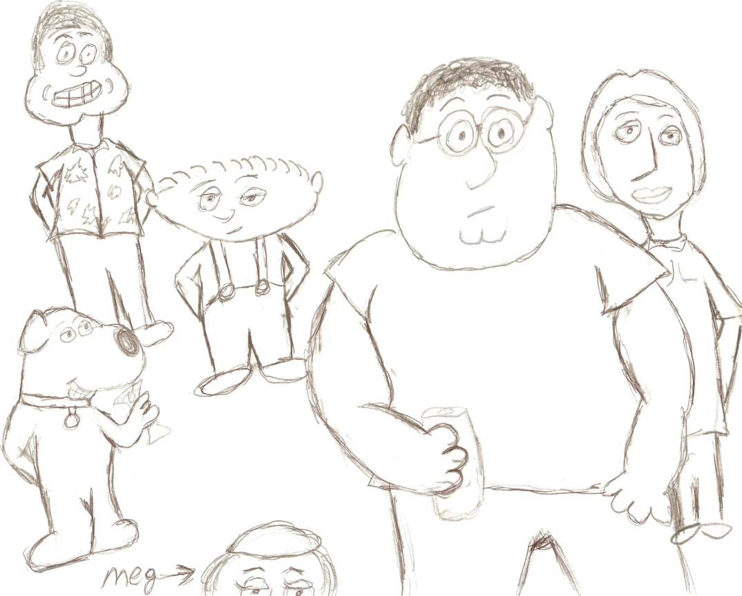 How to Draw Joe Joseph Swanson from Family Guy  DrawingNow