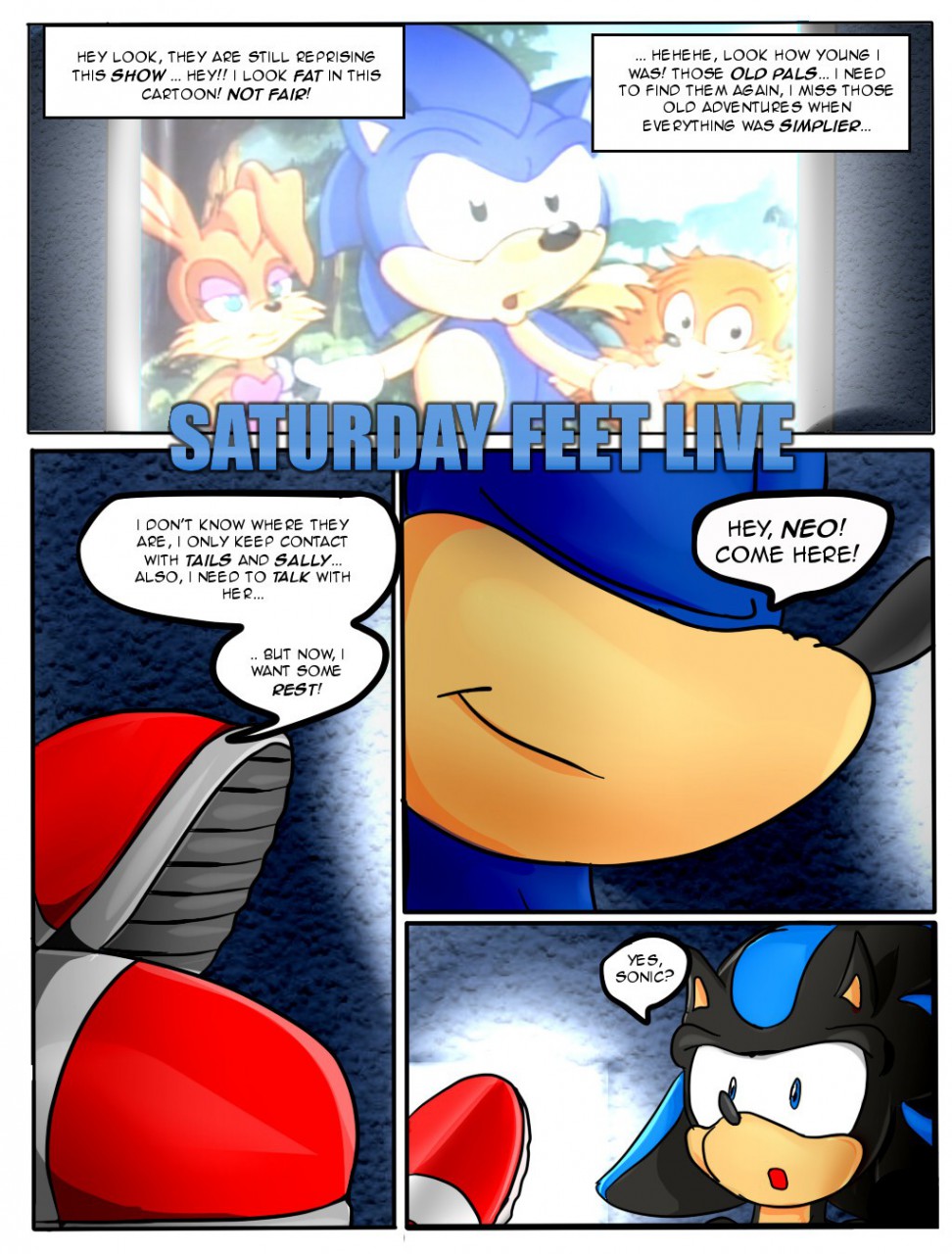 Comics with Sonic.EYX - Comic Studio