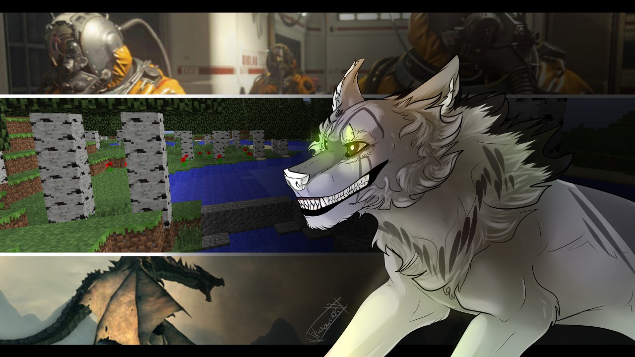 G- YouTube banner for my boyfriend by Xserzus -- Fur Affinity [dot] net