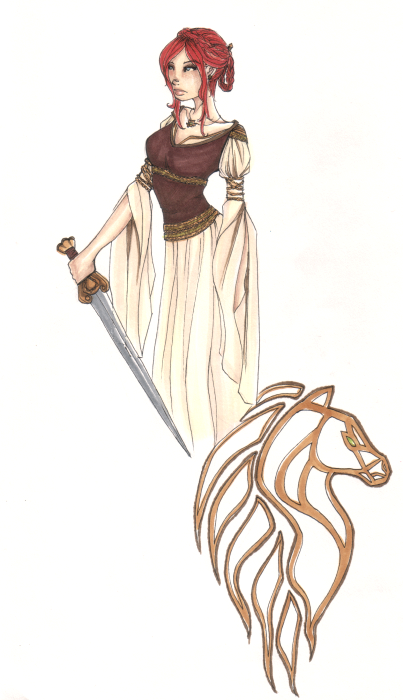 Maeve: Shieldmaiden of Rohan by Rakzy -- Fur Affinity [dot] net
