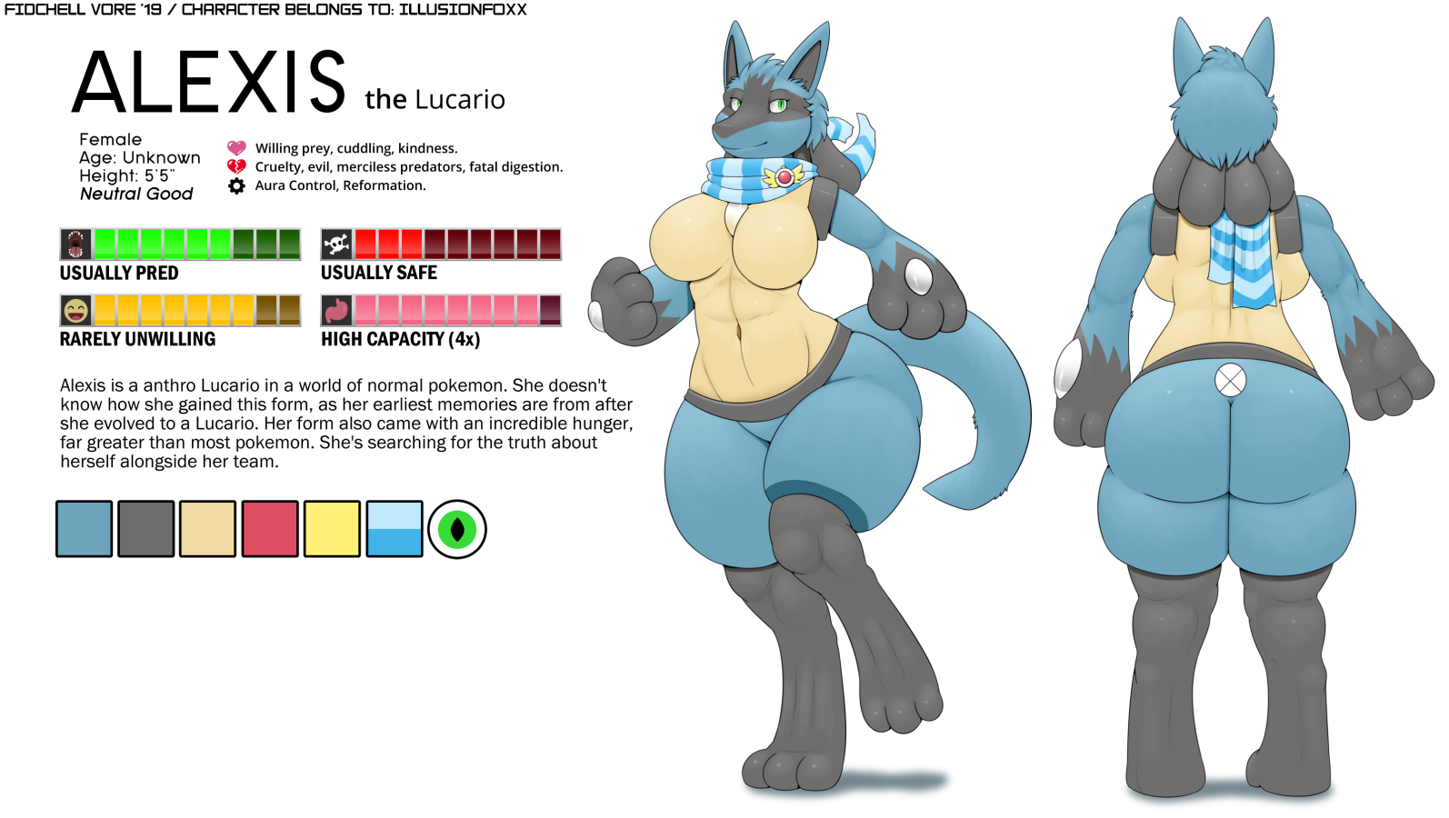Lucario breast expansion