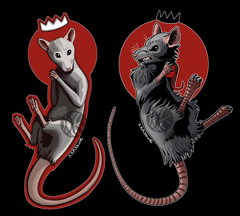 Rat king tattoo by xxkitsune-adoptables on DeviantArt