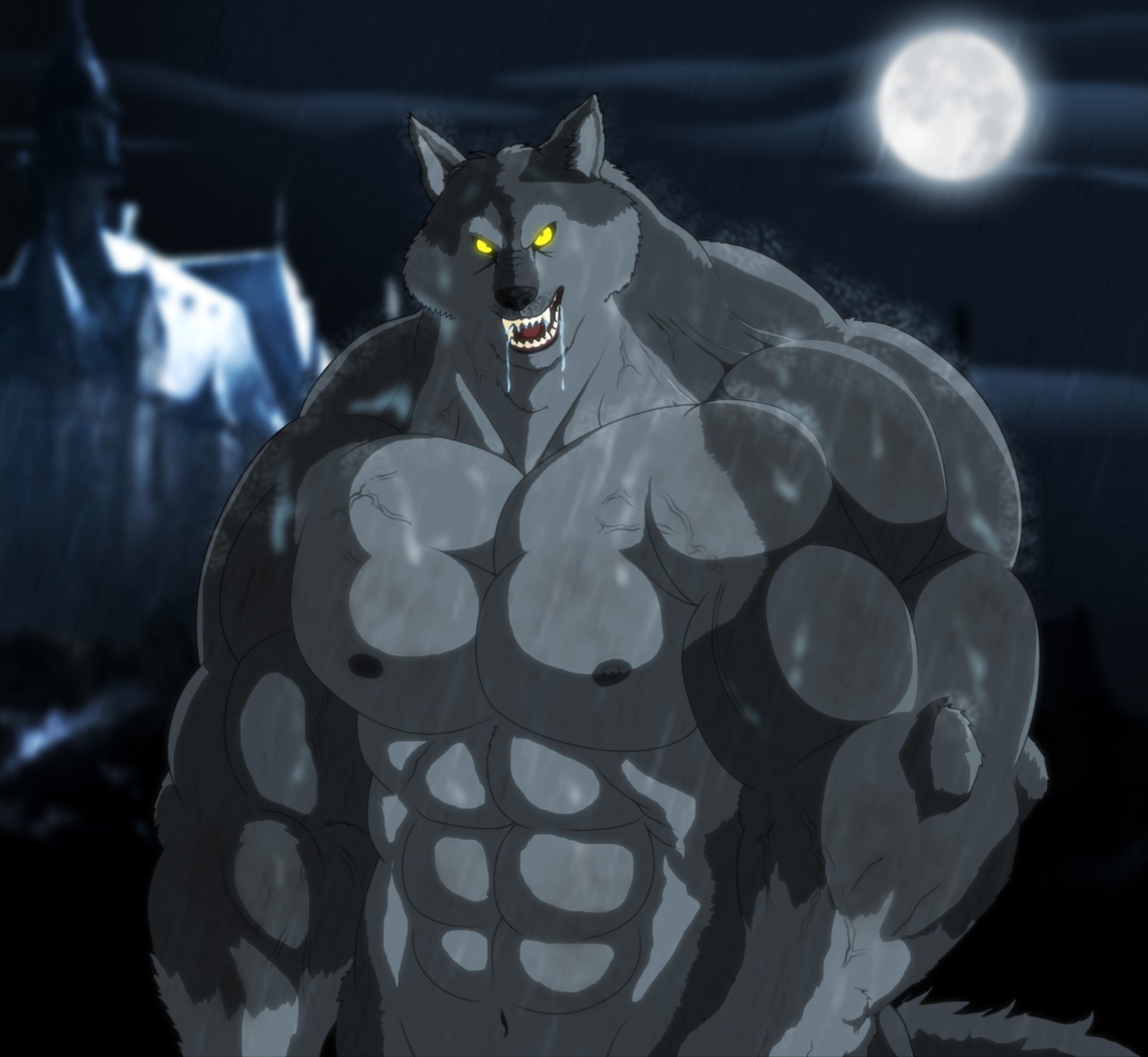 Buff Werewolf Special Halloween By Xxsparcoxx Fur Affinity Dot Net