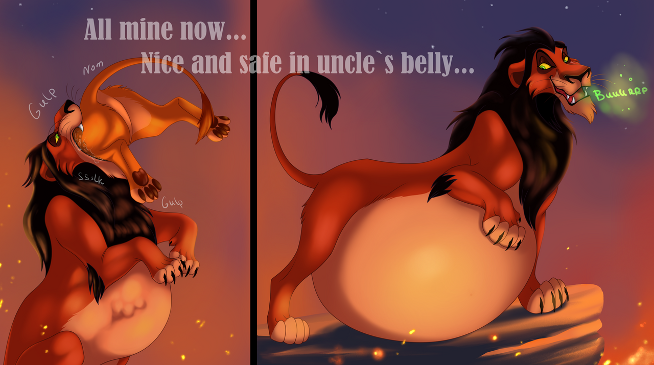 Simba and Scar SFW (3/3) by xXxAQUAxXx -- Fur Affinity [dot] net