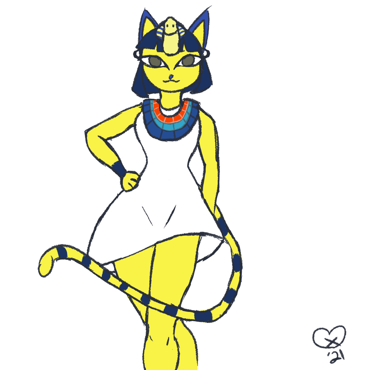 Ankha by XXXtraTHICC -- Fur Affinity [dot] net