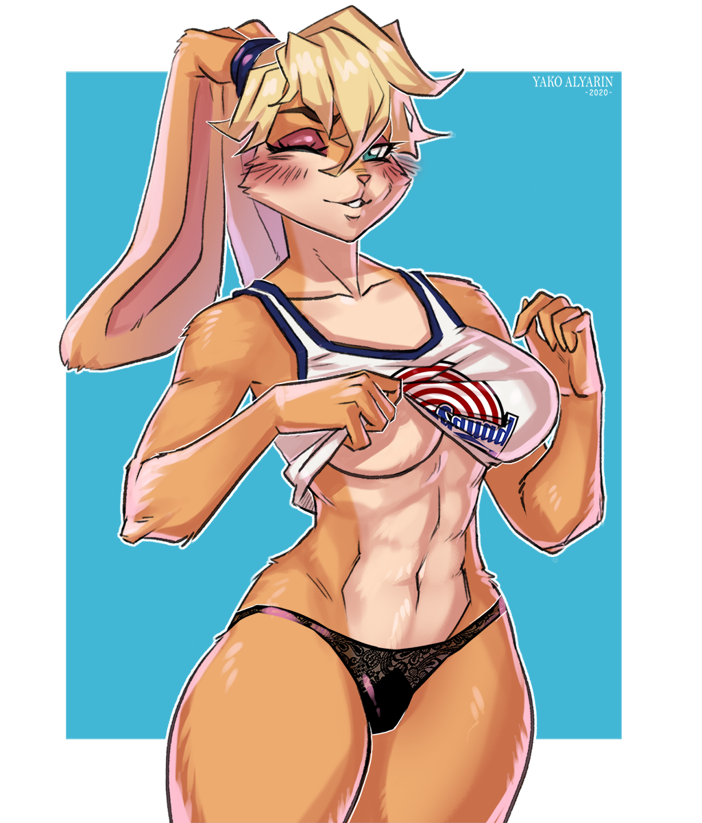 September fanart- Lola Bunny_SFW by YakoAlyarin -- Fur Affinity [dot] net