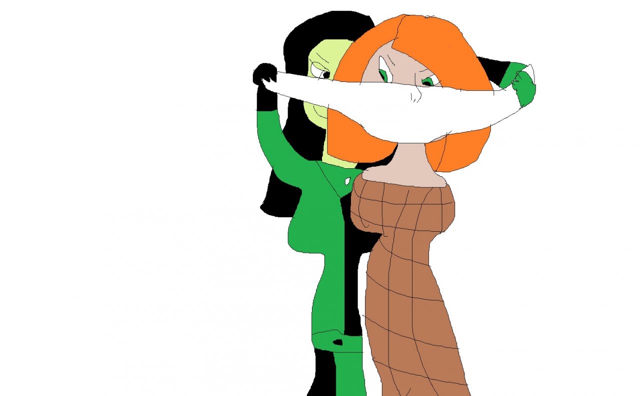 Shego captures Kim Possible by Yami -- Fur Affinity [dot] net