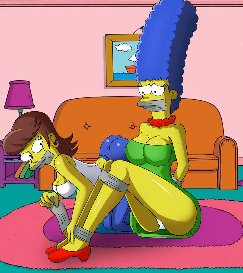 Marge simpson bondage