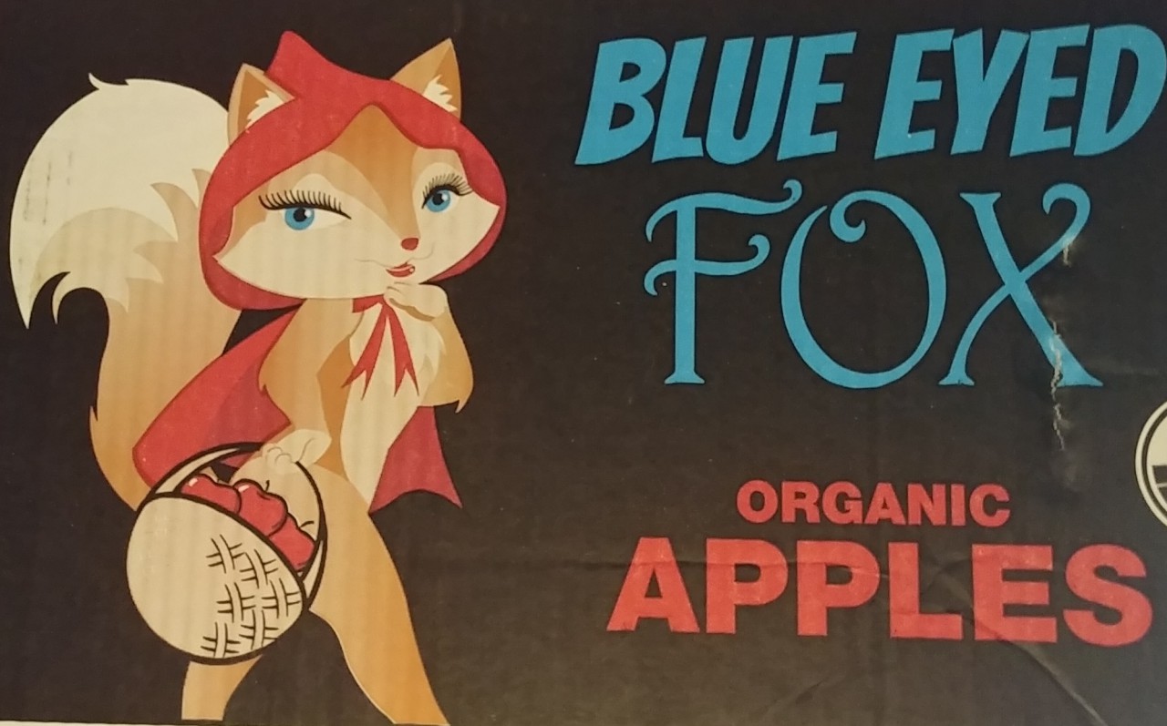 Blue eyed fox apples