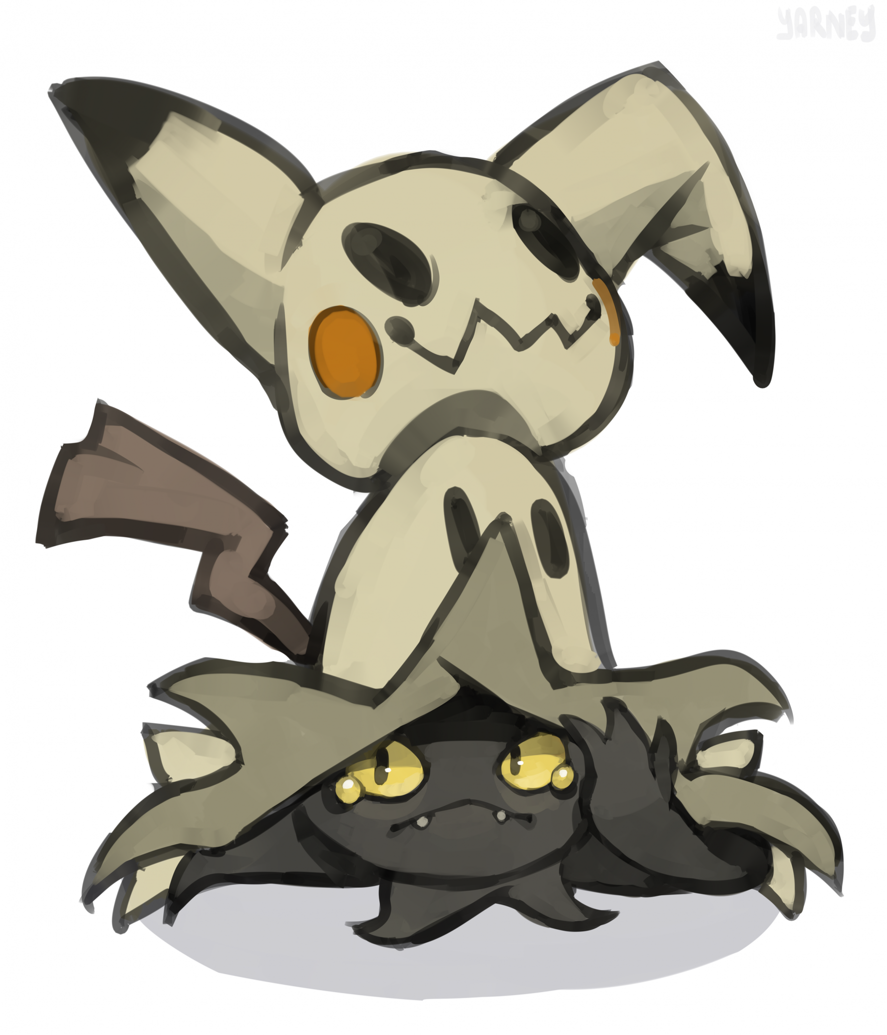 Mimikyu unmasked form