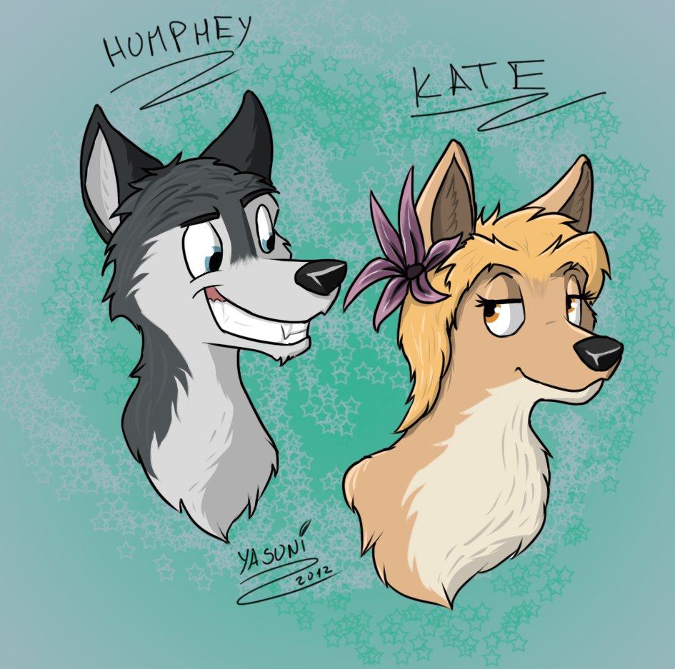 Humphey and Kate by Yasuni -- Fur Affinity [dot] net