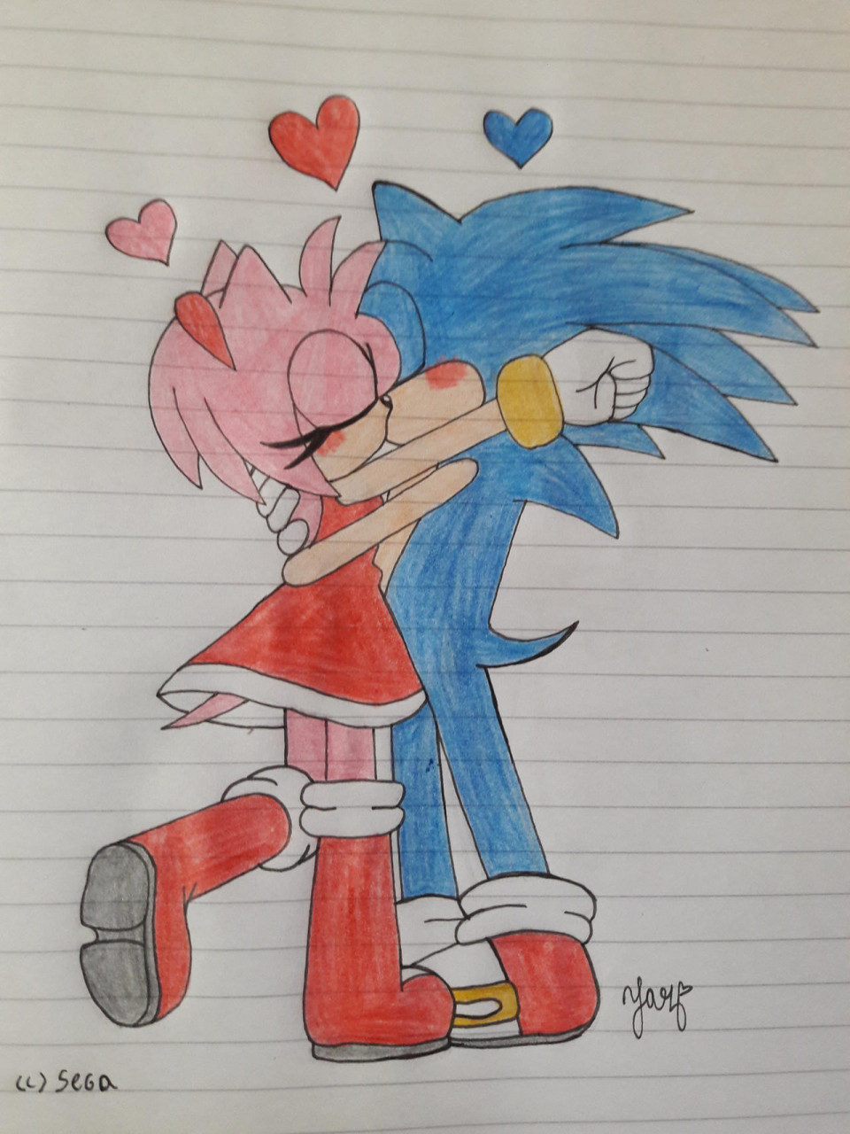 Sonamy Kiss by Viibe -- Fur Affinity [dot] net