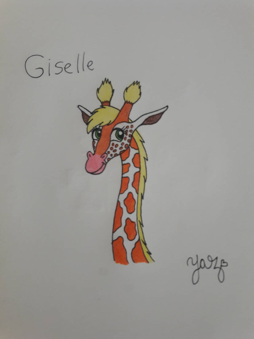 Giselle Doodle by YazzyChanArts Fur Affinity dot net