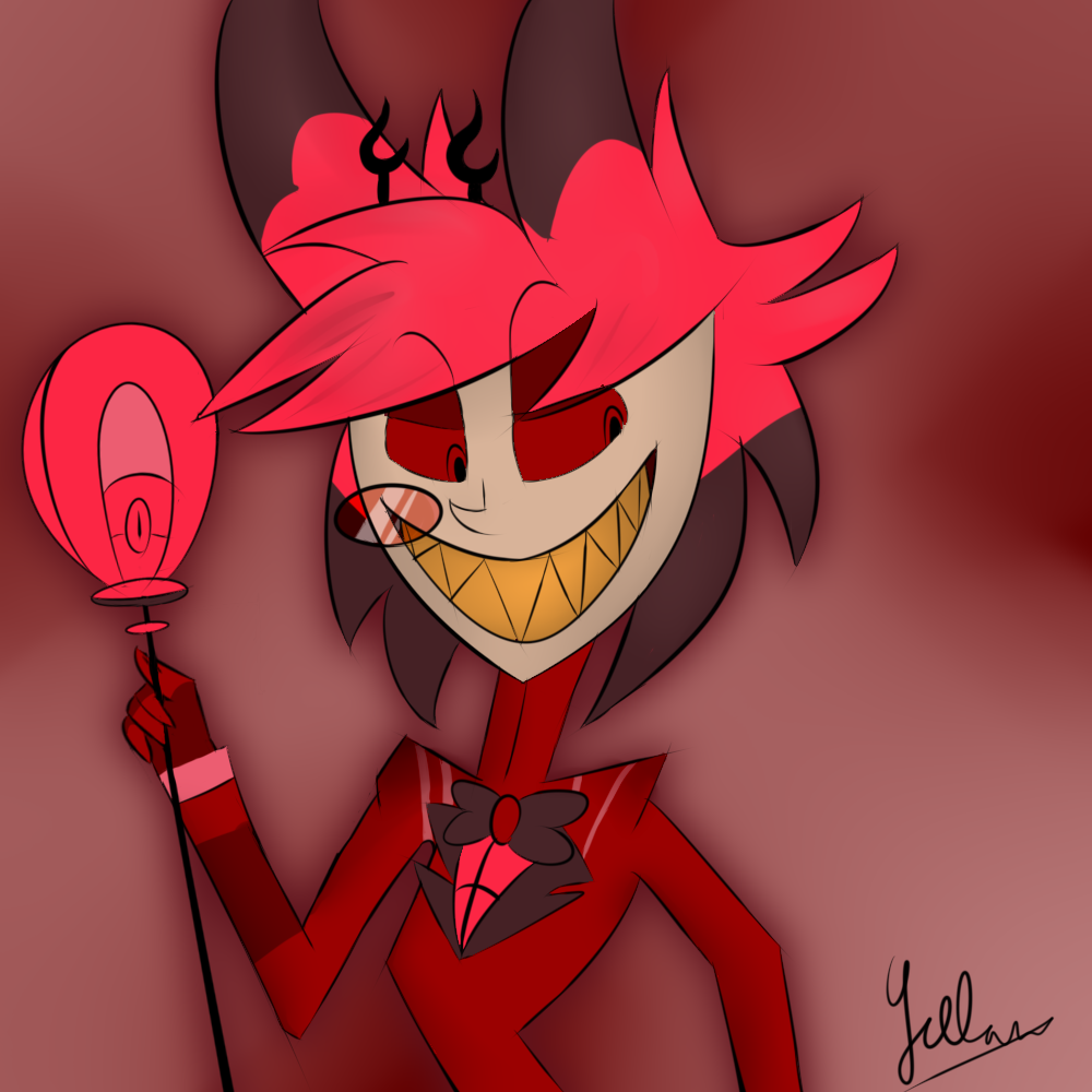 Alastor from Hazbin Hotel by YellowEngine226 -- Fur Affinity [dot] net