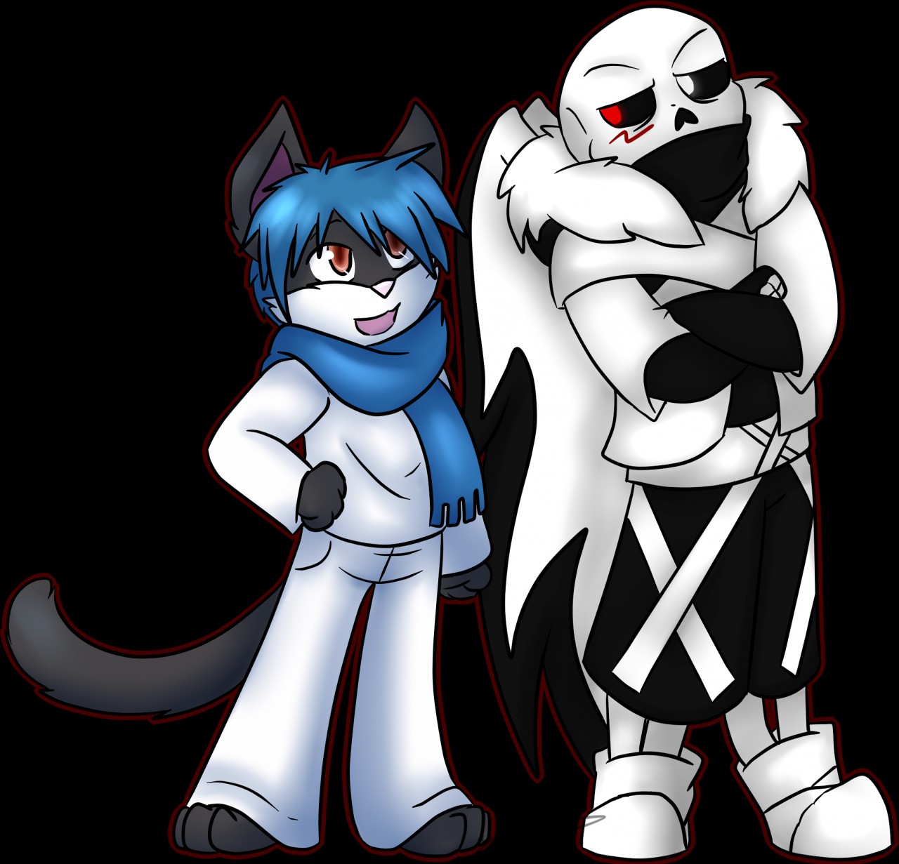 Fan Art - Cross / Xtale Sans by YenriStar -- Fur Affinity [dot] net