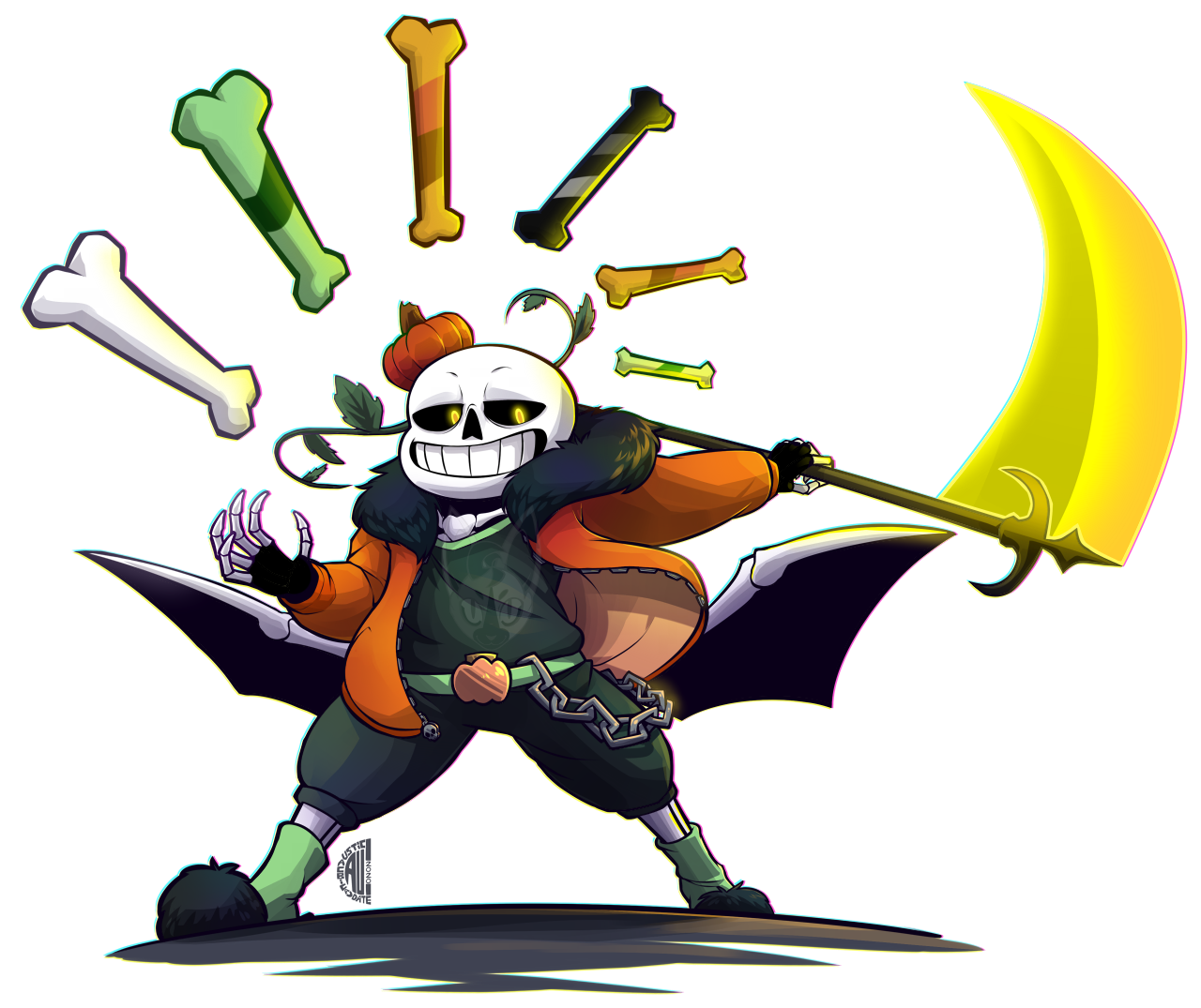 Ink!Sans by YenriStar -- Fur Affinity [dot] net