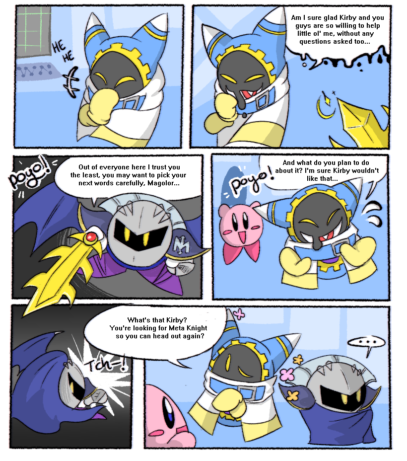 Kirby Comic // Mischievous Magolor by yiffertons -- Fur Affinity [dot] net