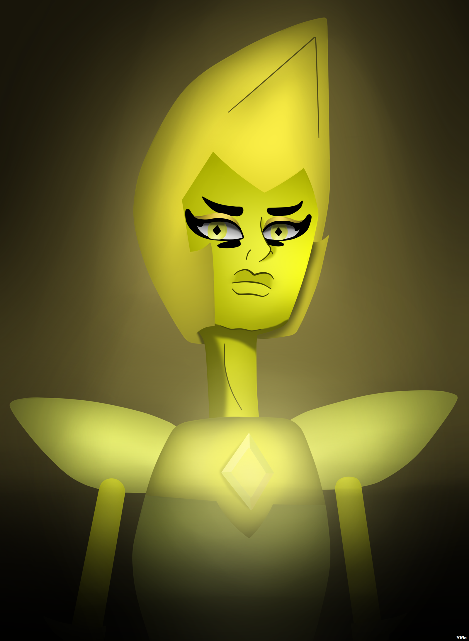 Steven Universe: Yellow Diamond by yifle1 -- Fur Affinity [dot] net