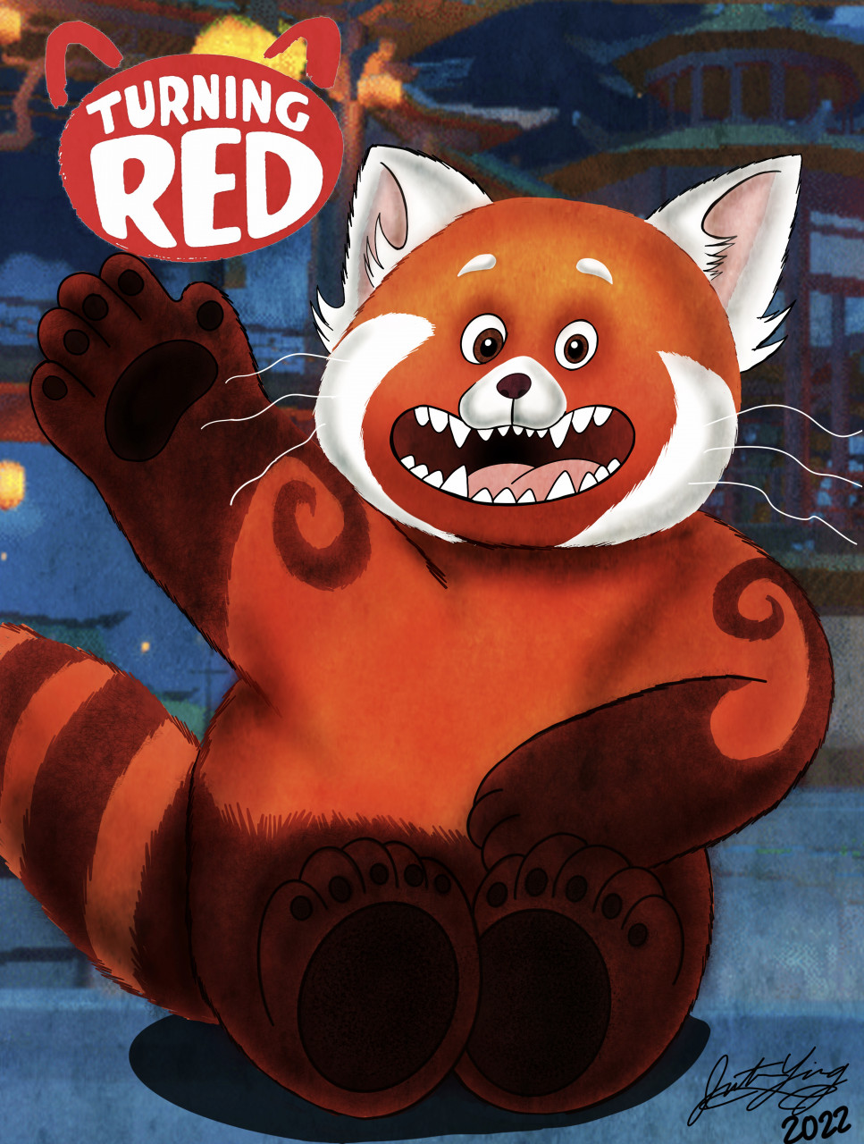 Melin Lee Red Panda by yingcartoonman -- Fur Affinity [dot] net