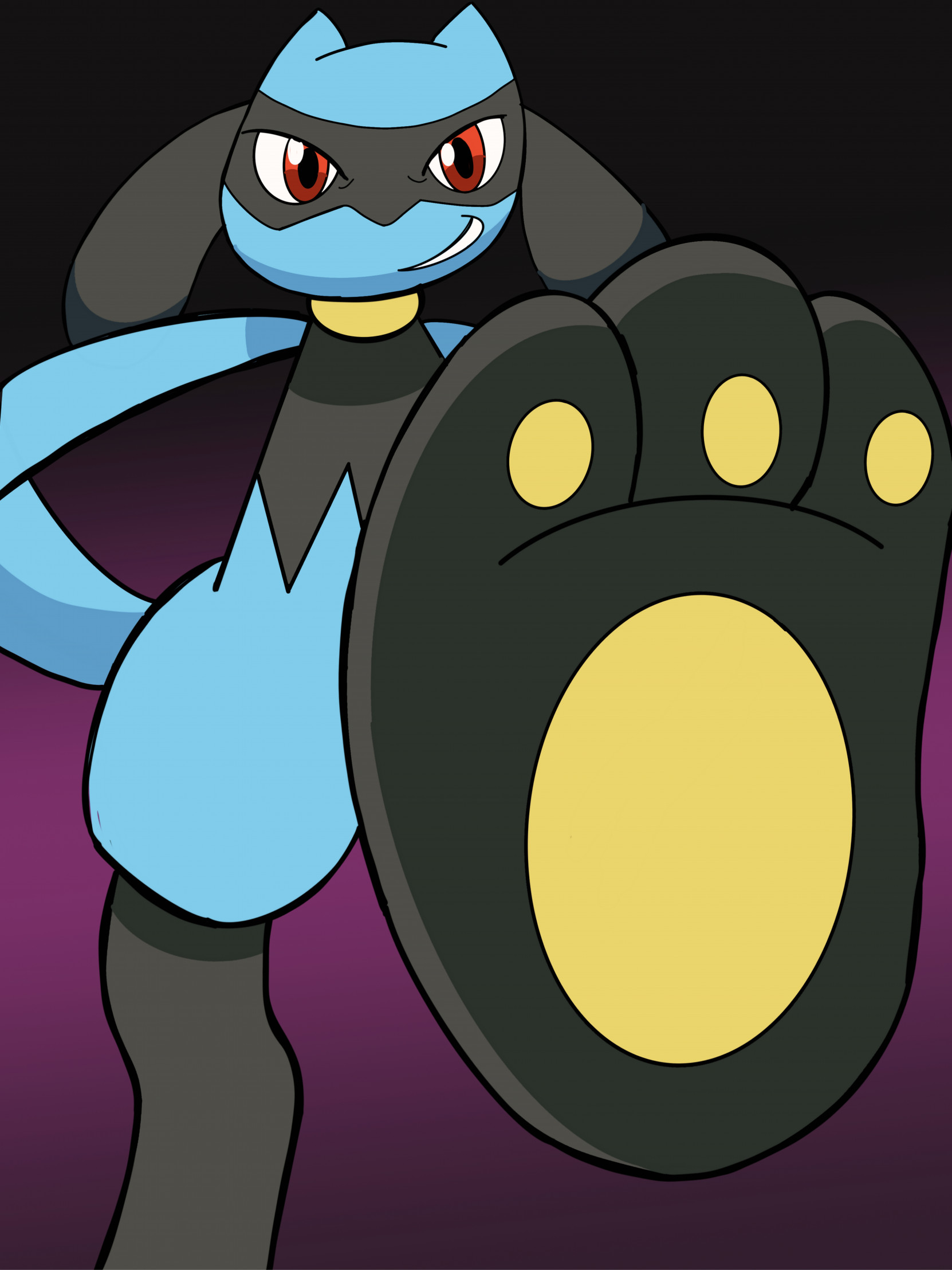 Riolu Tickle