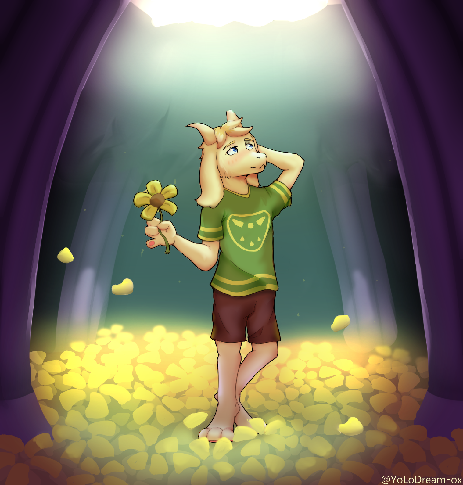 Asriel Fanart By Yolodreamfox Fur Affinity Dot Net 1684