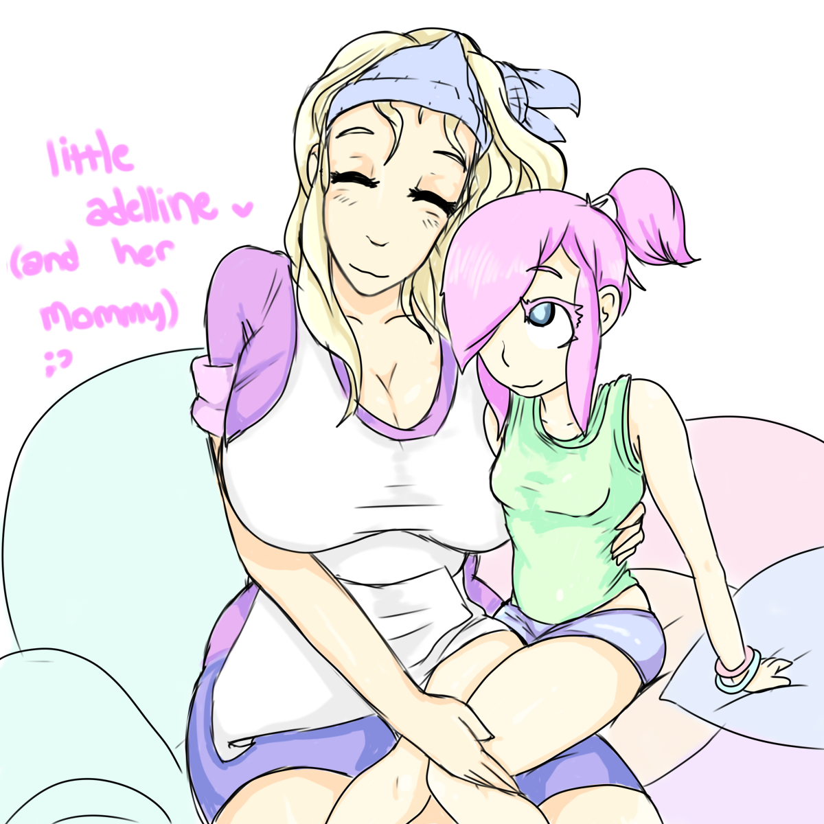 Little Adelline and Momma by Yonioni -- Fur Affinity [dot] net
