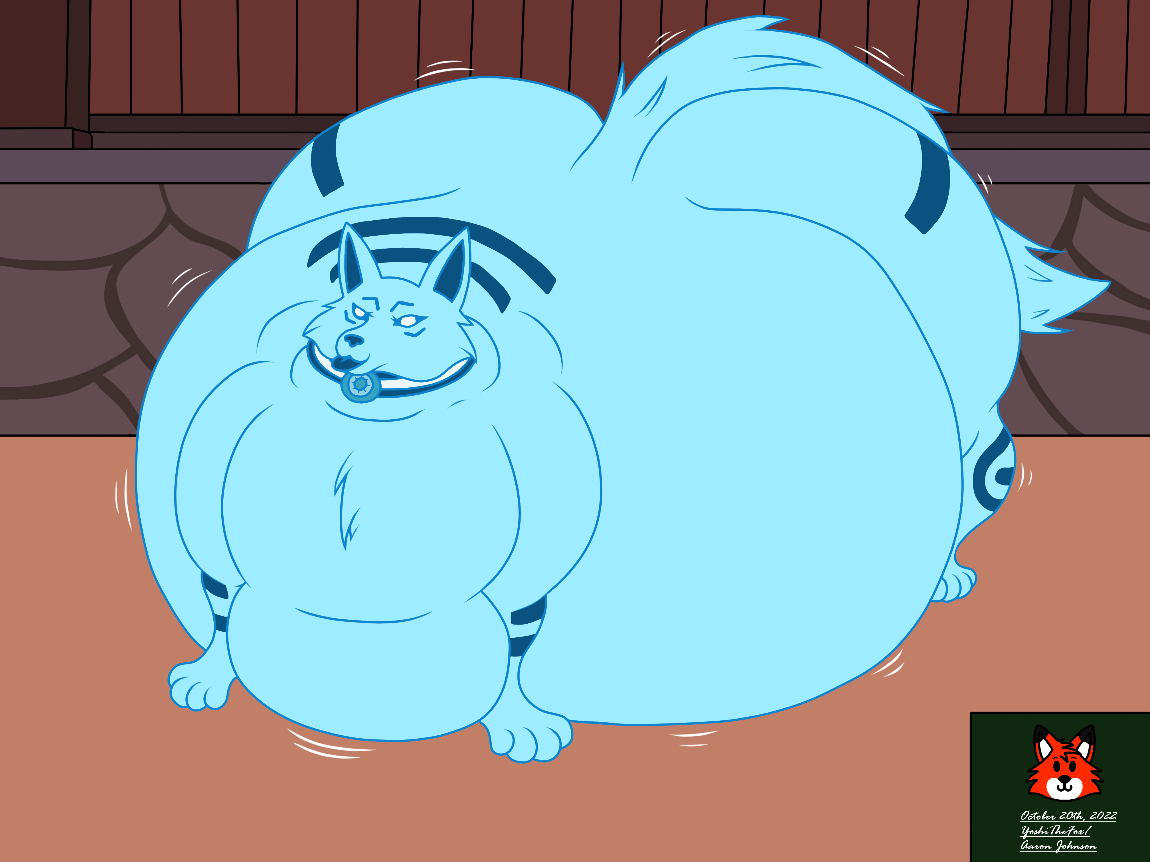 Bloat Kitsune (Overwatch) by Yoshiknight2 -- Fur Affinity [dot] net