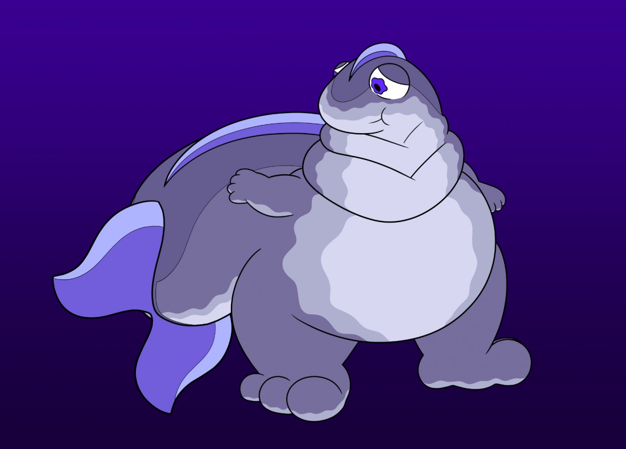 Fat Shy Fish Guy by Yoshi_Super_Green -- Fur Affinity [dot] net