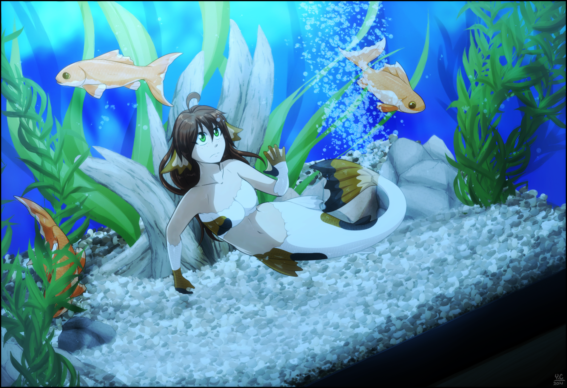 Aquarium Anime Aquatope of White Sand Hits Japanese TV in July -  Crunchyroll News