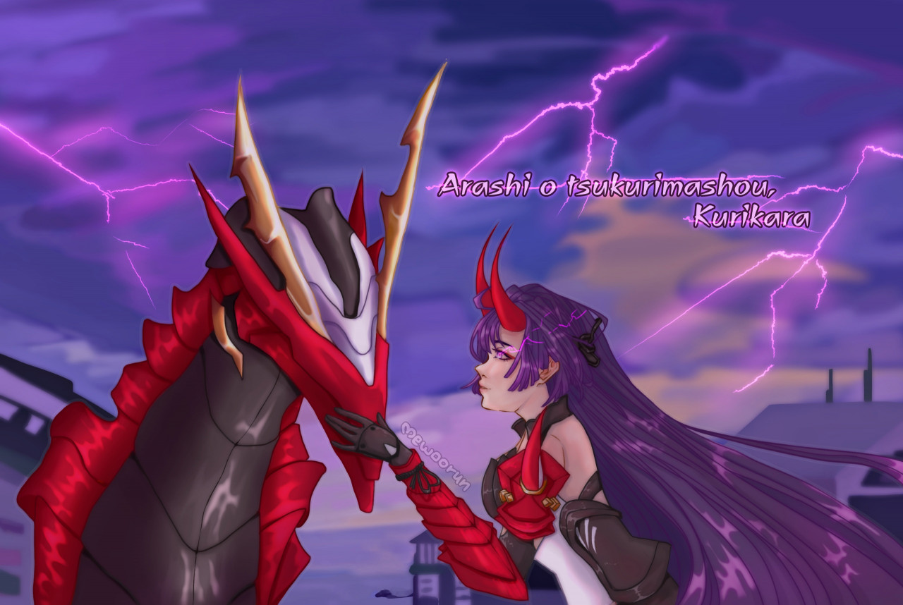 Mei & Kurikara by yourhope -- Fur Affinity [dot] net