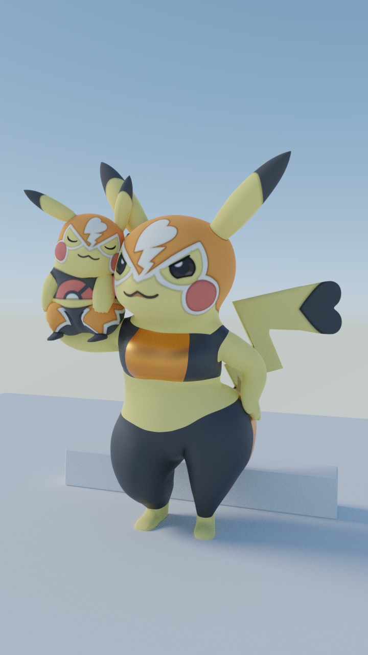 Pikachu Evolution by NyraDrakae -- Fur Affinity [dot] net