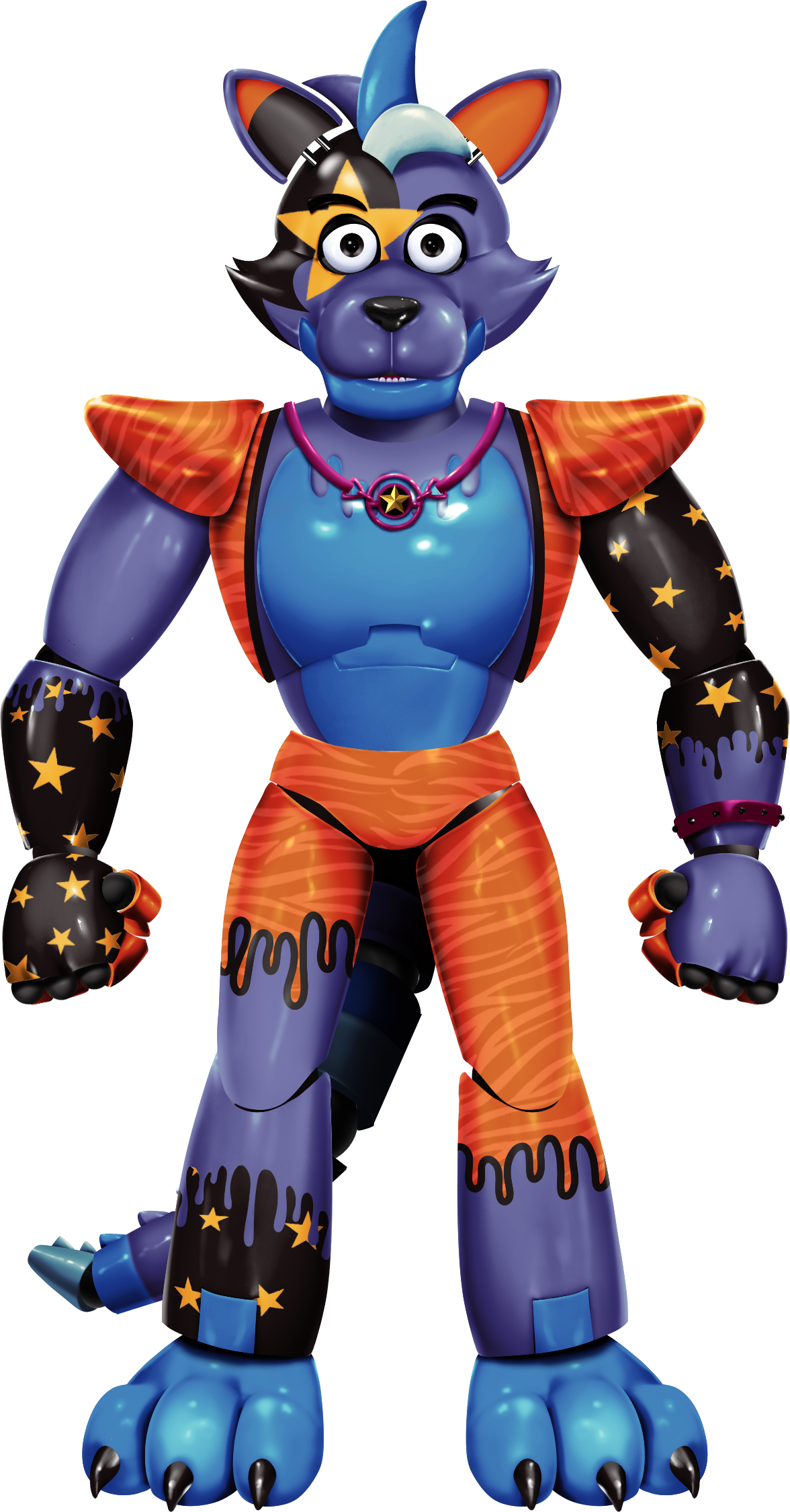 Download Dark Toy Bonnie - Fnaf Animatronics PNG Image with No Background 