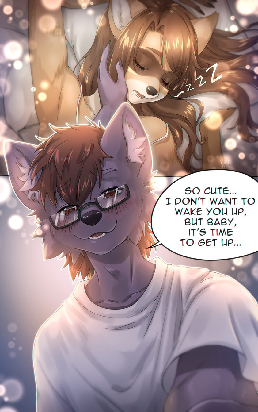 finished YCH couple mini comic by yuichi-tyan -- Fur Affinity [dot] net