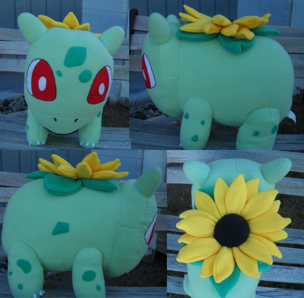 Sunflower bulbasaur sale plush