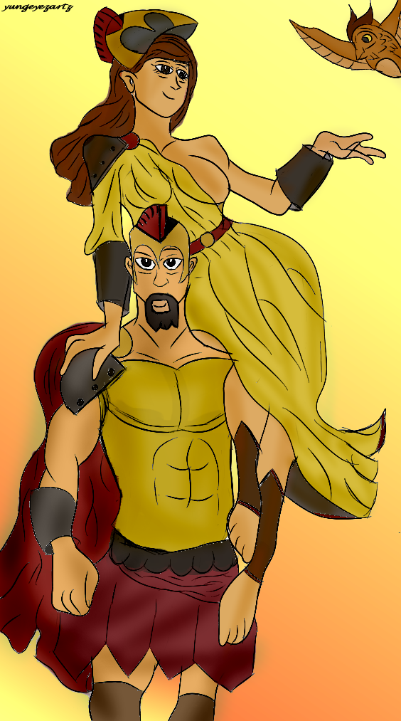 ares and athena