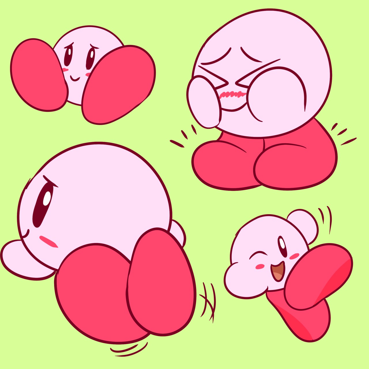 kirby feet by YungKnight -- Fur Affinity [dot] net