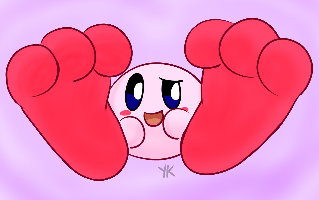 kirby feet by YungKnight -- Fur Affinity [dot] net