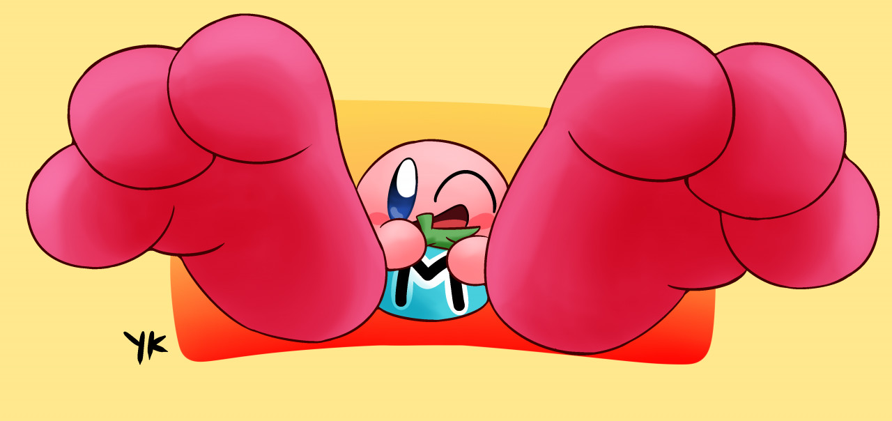 kirby blue tomato by YungKnight -- Fur Affinity [dot] net