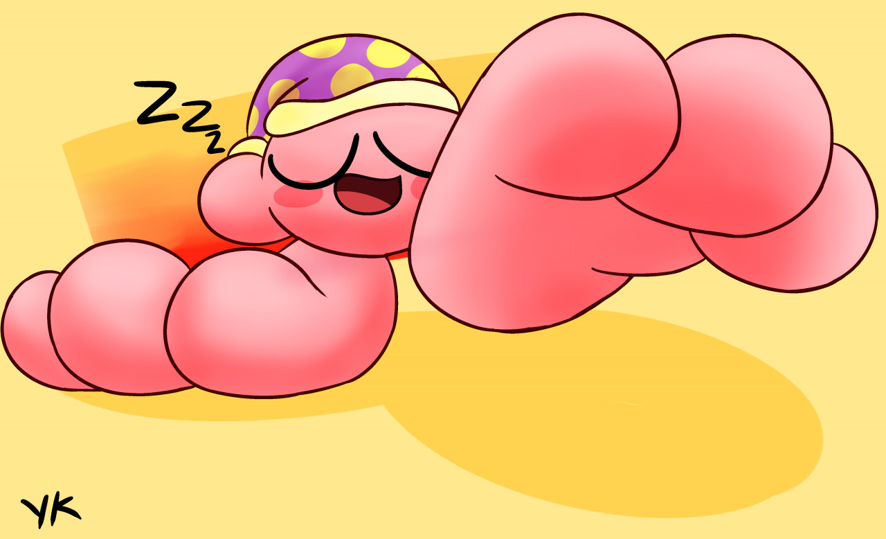 kirby sleepwalking (alt) by YungKnight -- Fur Affinity [dot] net