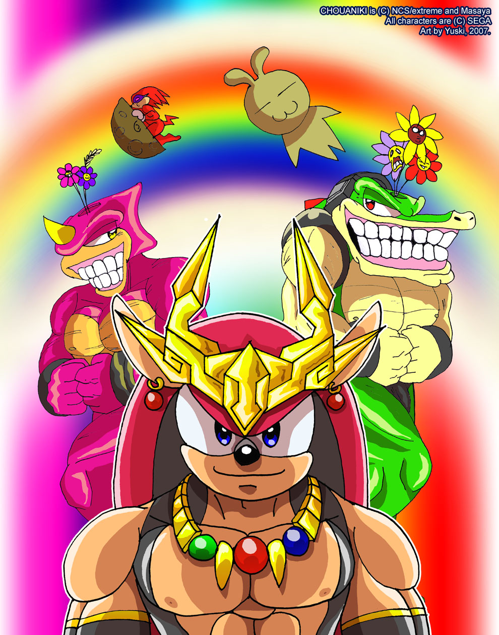 Chaotix Rocks!! by yuski -- Fur Affinity [dot] net