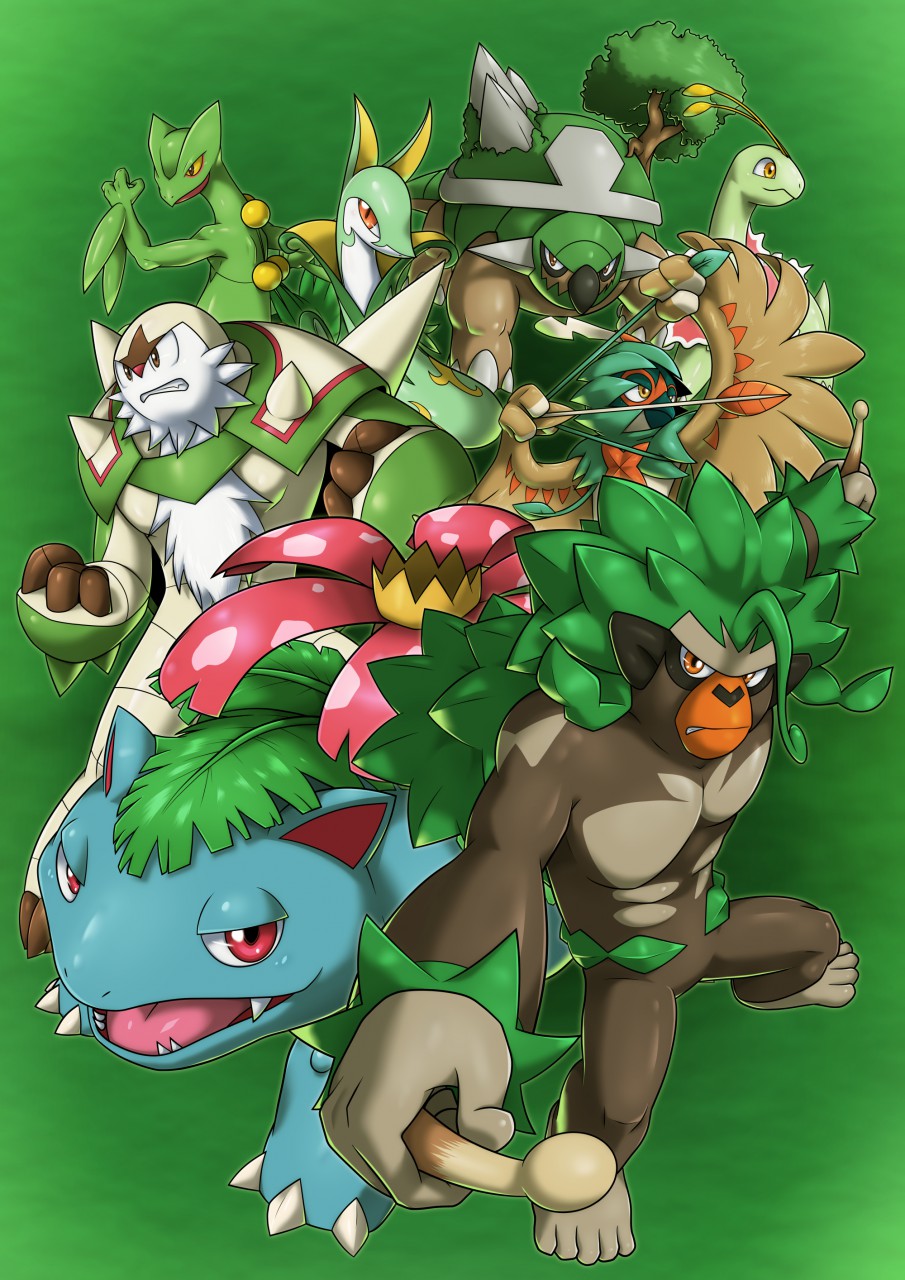 Starter Pokémons Evolved!