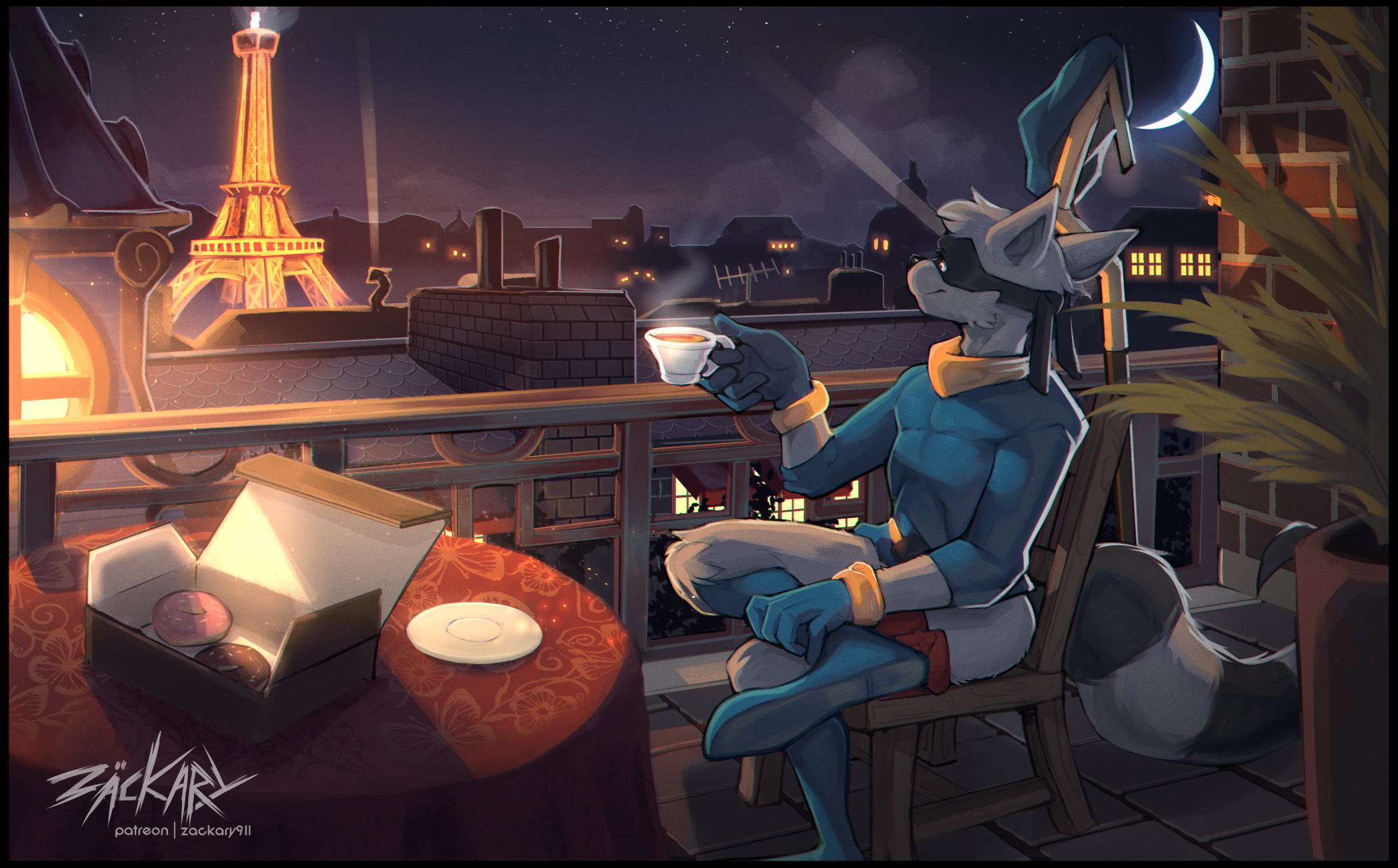 sly cooper 3 by JCFox -- Fur Affinity [dot] net