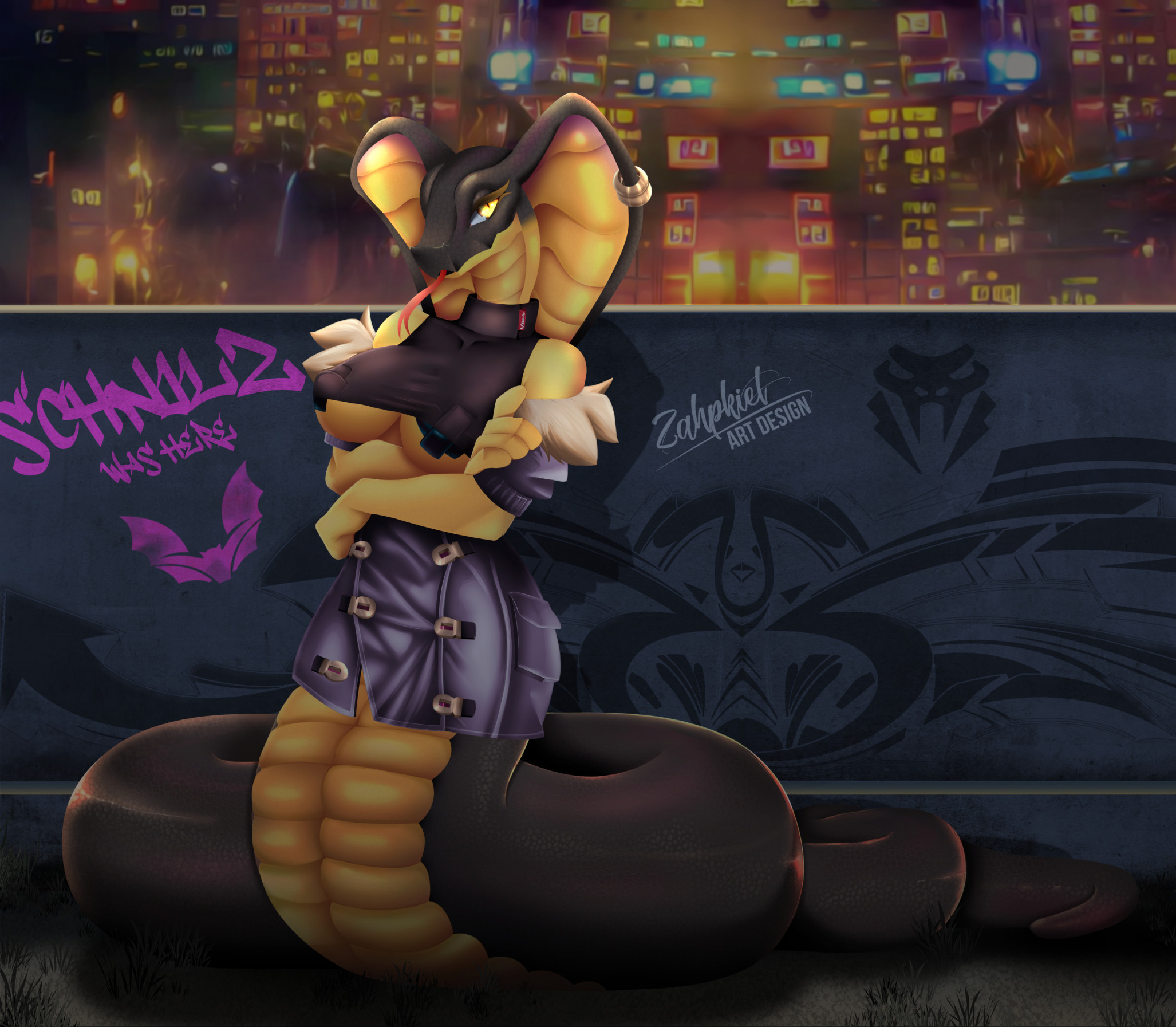 Sans AU Lamia/Naga by Jundi -- Fur Affinity [dot] net