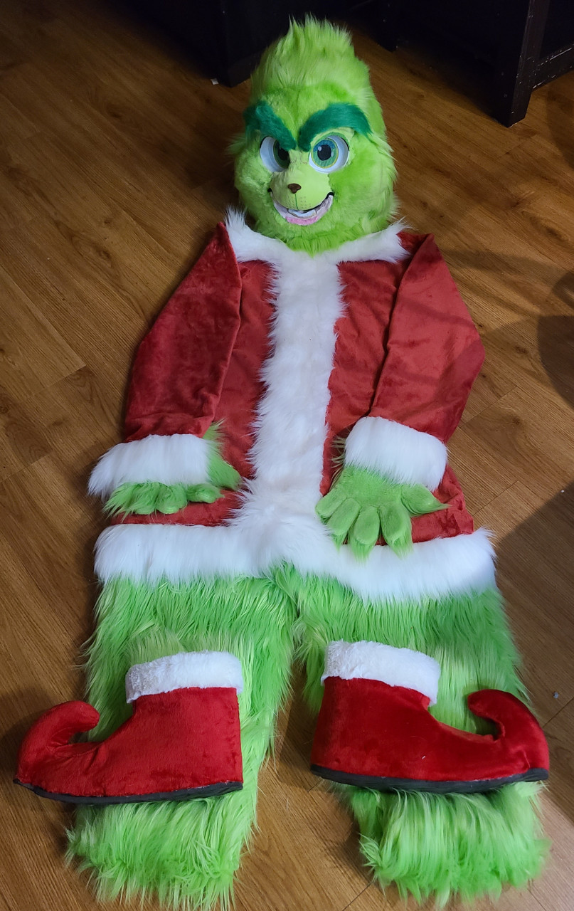 Grinch hot sale fur costume