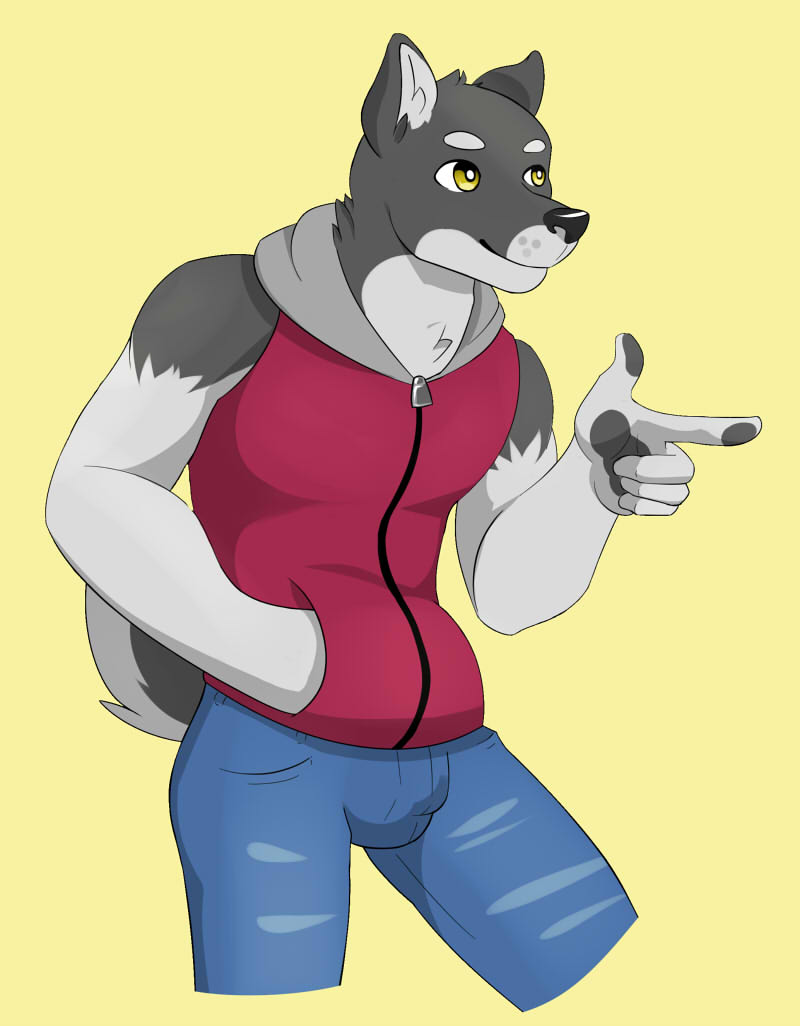 Finger gun dog by Zapuccino -- Fur Affinity [dot] net