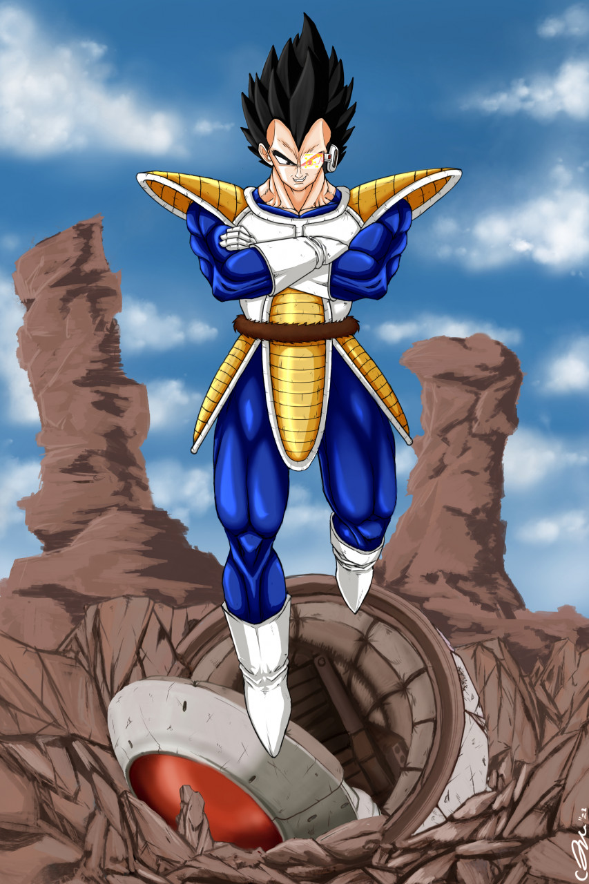 Vegeta Prince Of Saiyans By Zauberlich Fur Affinity [dot] Net