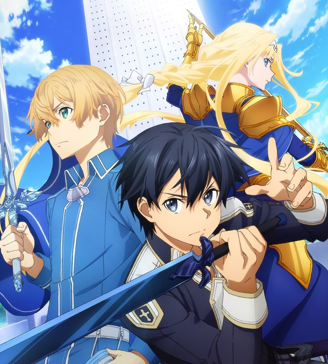 kirito and eugeo (sword art online)