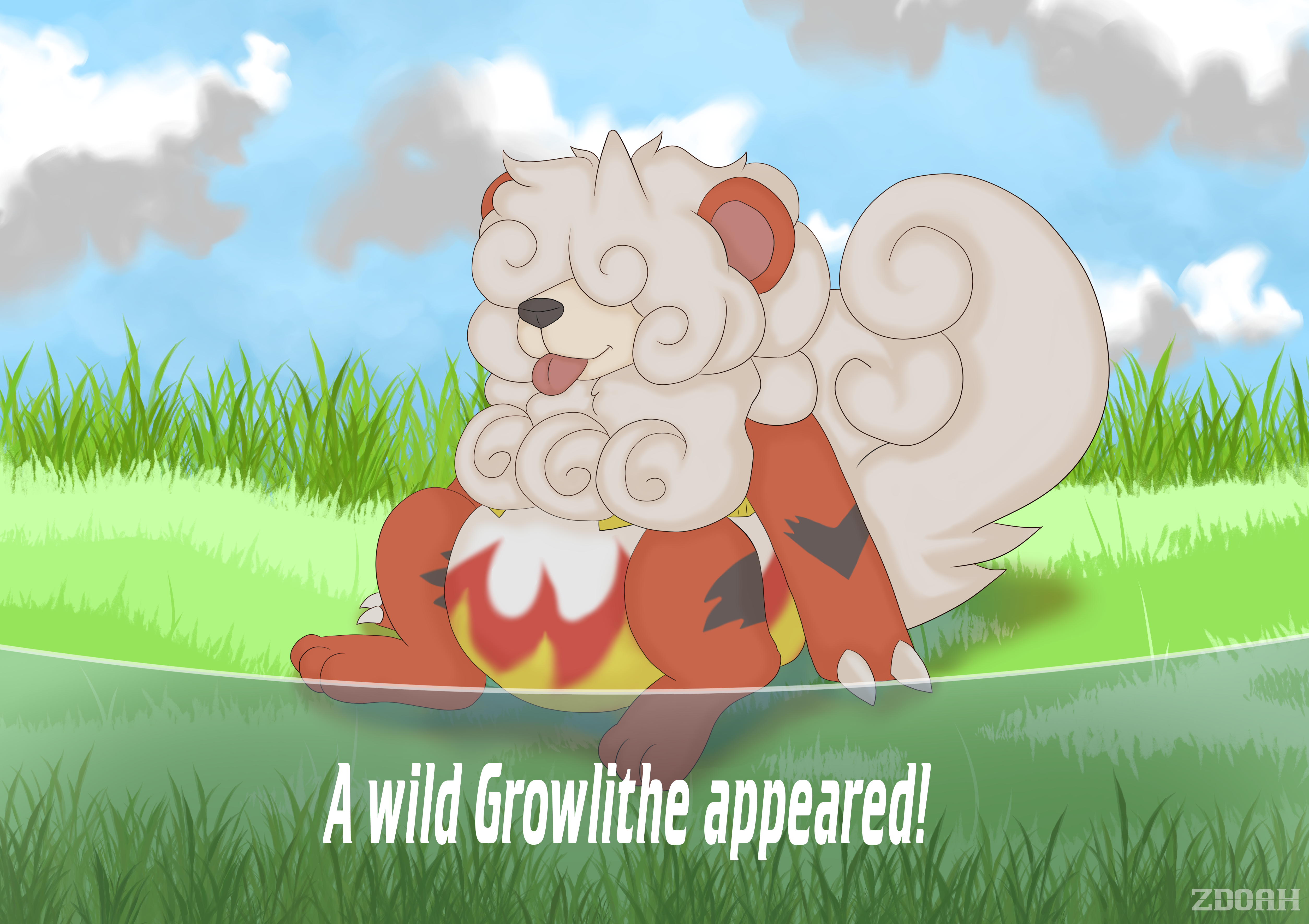 Baby Growlithe by aphid777 on DeviantArt